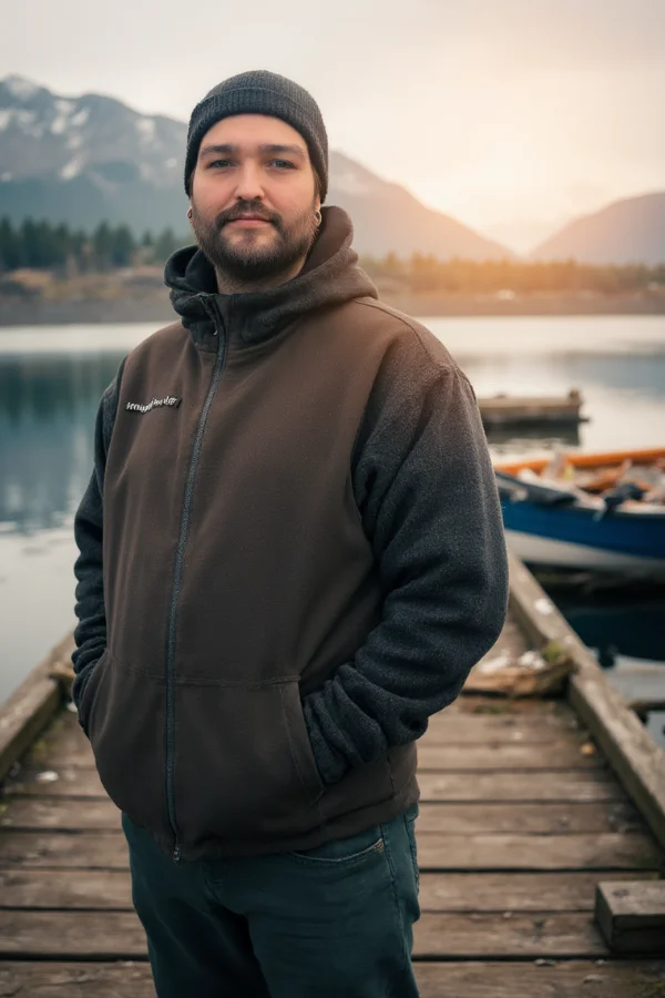 AI brand portrait result of Blaine